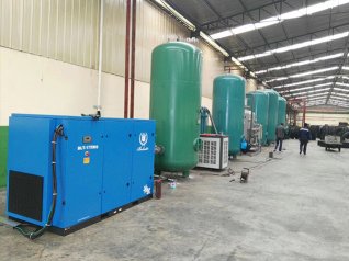 北林通用储气罐-赛轮金宇轮胎使用现场